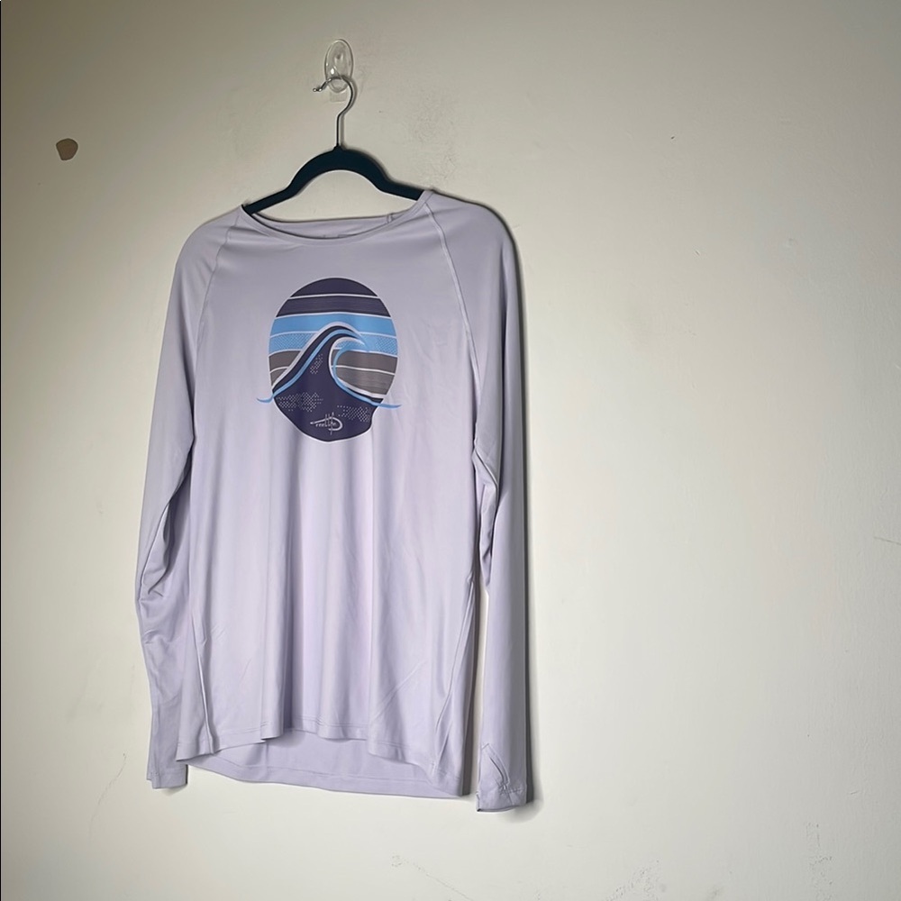 Reel Life Light Purple Long Sleeve Top​